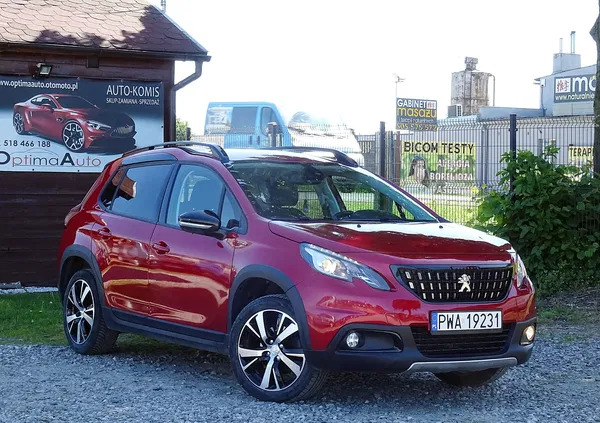 wielkopolskie Peugeot 2008 cena 56900 przebieg: 83000, rok produkcji 2018 z Wągrowiec